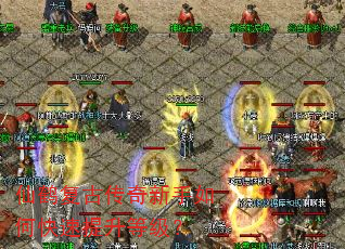 仙鹤复古传奇新手如何快速提升等级? 仙鹤复古传奇新手如何快速提升等级?