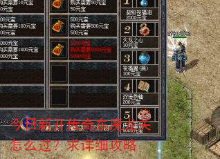 今日新开传奇东魔龙关怎么过?求详细攻略 今日新开传奇东魔龙关怎么过?求详细攻略