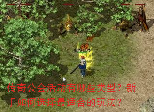 传奇公会活动有哪些类型?新手如何选择最适合的玩法? 传奇公会活动有哪些类型?新手如何选择最适合的玩法?