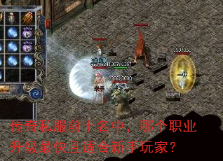 传奇私服前十名中,哪个职业升级最快且适合新手玩家? 传奇私服前十名中,哪个职业升级最快且适合新手玩家?
