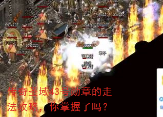 传奇圣域43号勋章的走法攻略,你掌握了吗? 传奇圣域43号勋章的走法攻略,你掌握了吗?