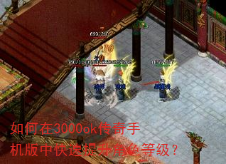 如何在3000ok传奇手机版中快速提升角色等级? 如何在3000ok传奇手机版中快速提升角色等级?